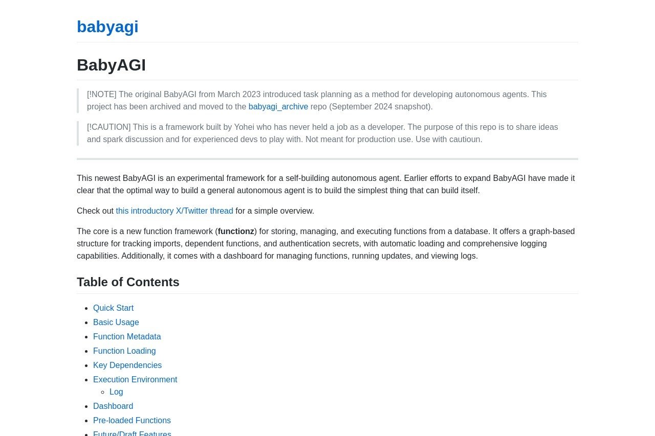 BabyAGI