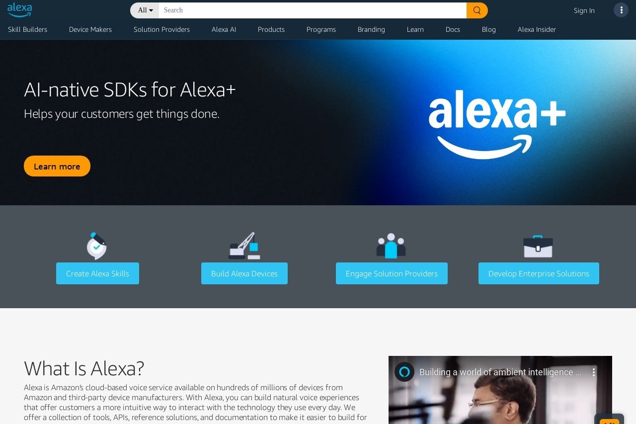 Alexa Developer