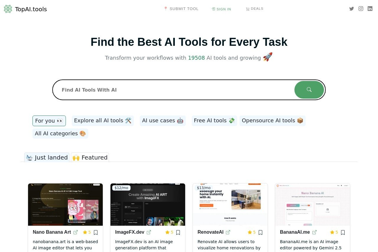 Top AI Tools