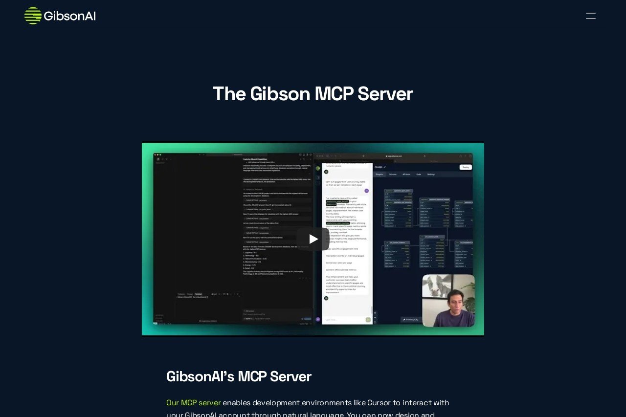 GibsonAI