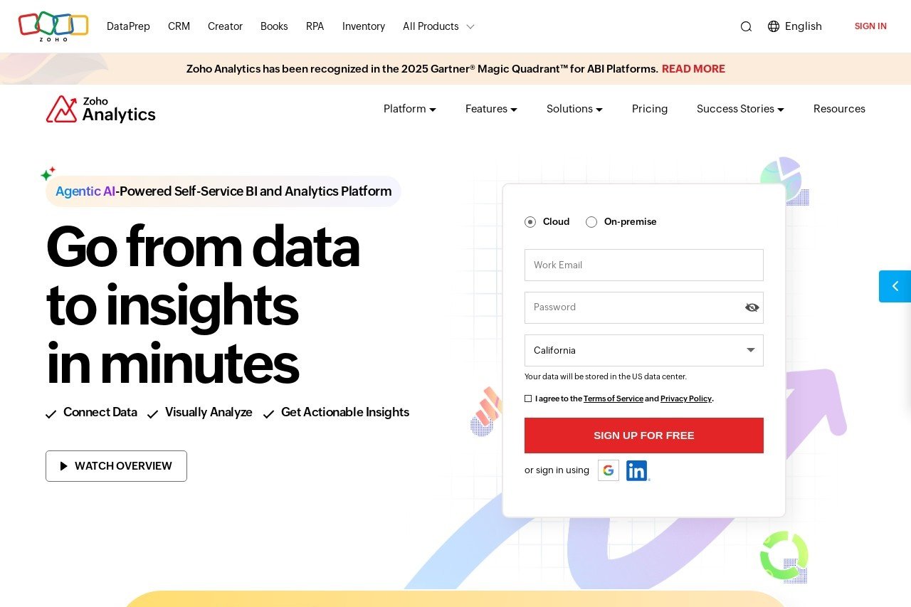 Zoho Analytics